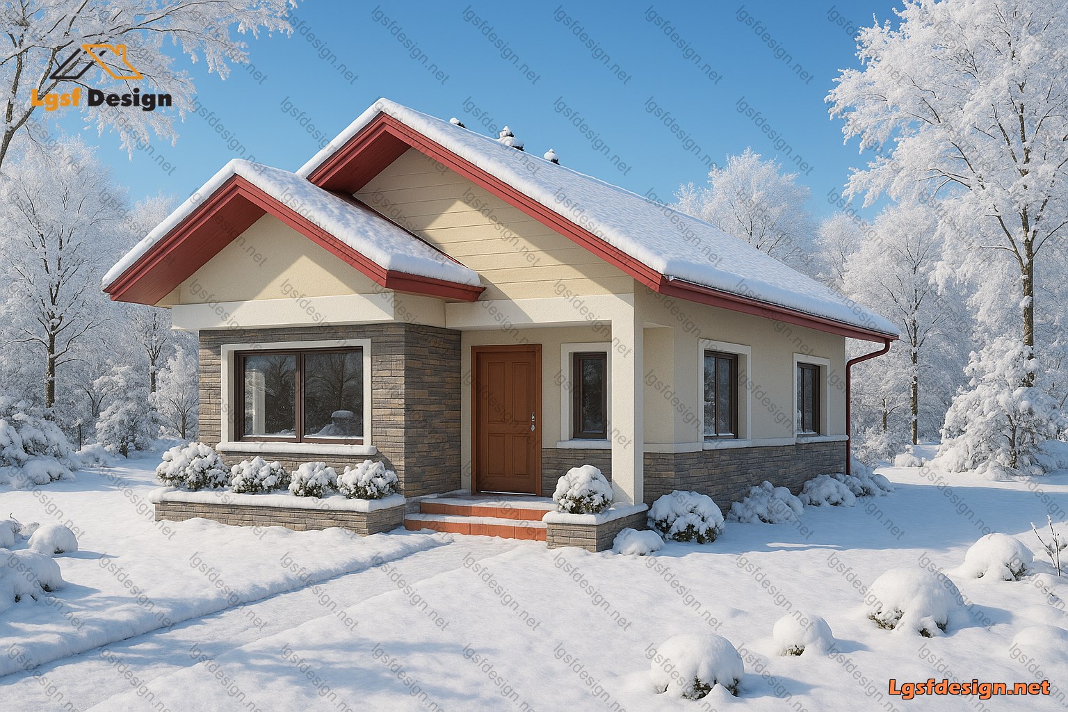 LSF house plan D82320 gallery image 3