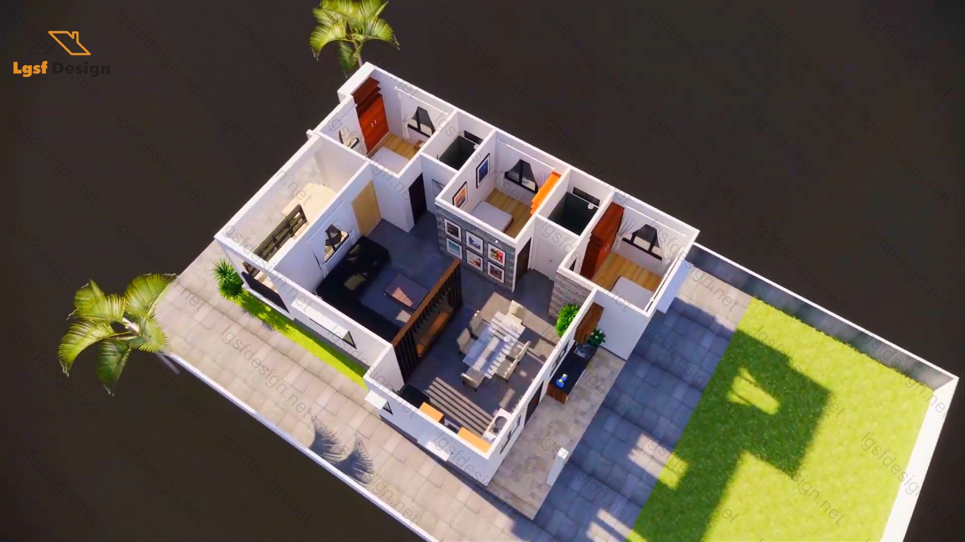 LSF house plan D88320 gallery image 5