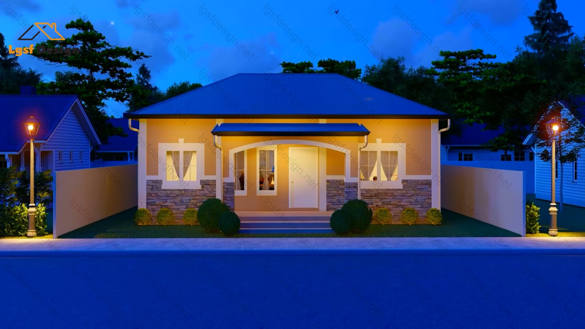 LSF house plan D93320 gallery image 8