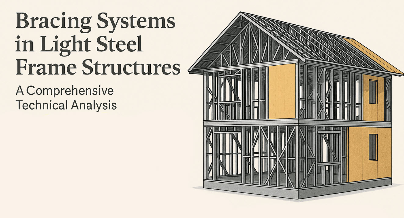 Bracing Systems in Light Steel Frame Structures: A Comprehensive Technical Analysis